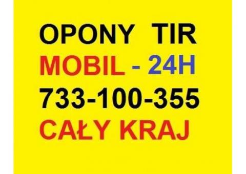 Wulkanizacja mobilna TIR 24h 733-100-355