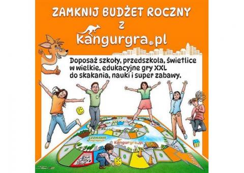 WIELKIE GRY XXL dla DZIECI do nauki i zabawy KangurGra.pl