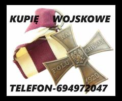 KUPIĘ WOJSKOWE MEDALE,ORDERY,ODZNACZENIA,ODZNAKI KONTAKT 694972047 - 2/2