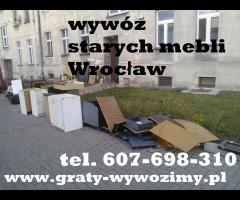 Wywóz,utylizacja starych mebli Wrocław.Odbiór mebli Wrocław.