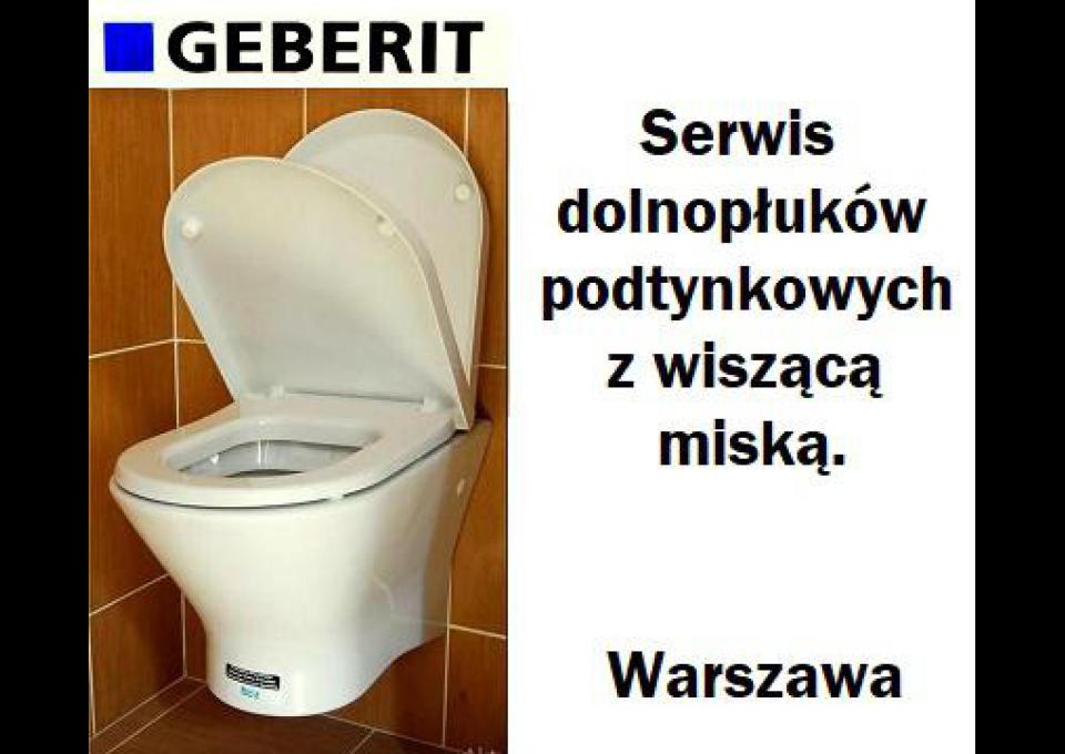 GEBERIT -wc naprawy spłuczek podtynkowych oraz kompaktów.