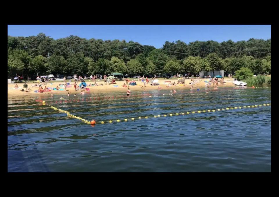 Zalew Nowomiejski nad Soną, plaża i relaks cd., wycieczka rowerowa