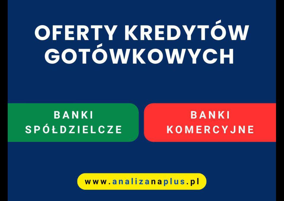 Oferty kredytów gotówkowych banków z twojej okolicy