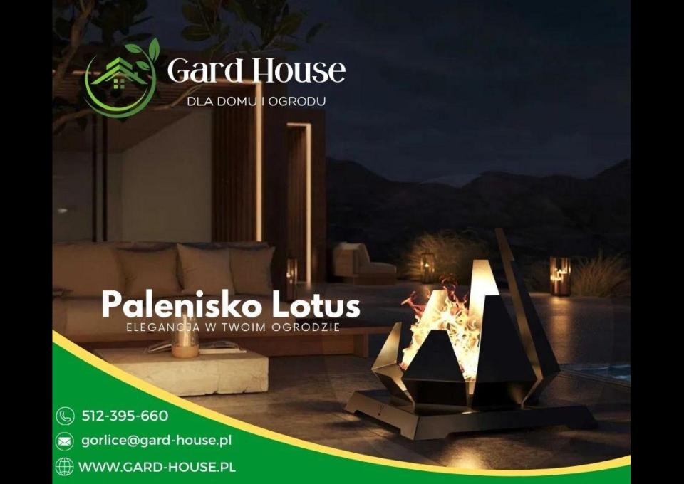 Palenisko Lotus- elegancka nowość w Gard House!