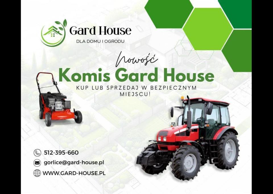 Komis maszyn w Gard House – znajdź idealny sprzęt do swojego ogrodu!