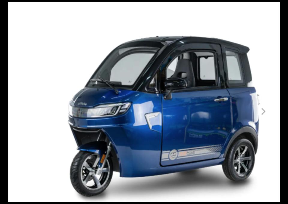 Skuter elektryczny zabudowany z dachem MICRO CAR BILI BIKE ECOMO 3