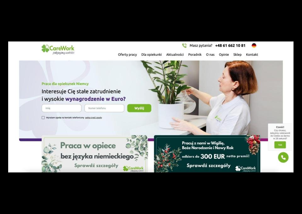 Opiekunka Niemcy - opieka nad osobą starszą ze zwierzęciem