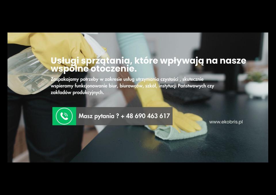 Twój partner w czystości – Ekobris!