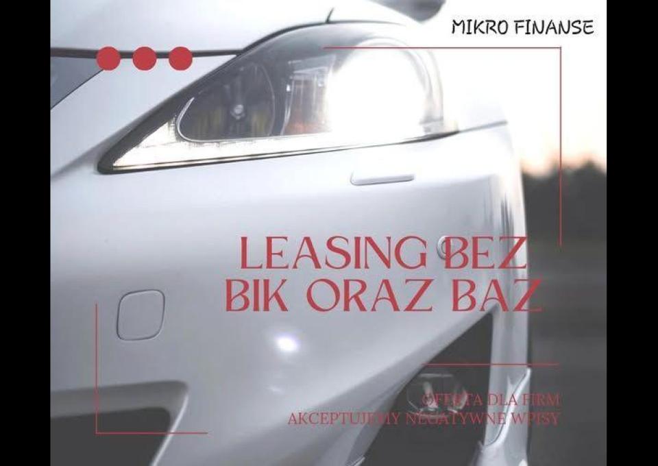 LEASING BEZ BIK