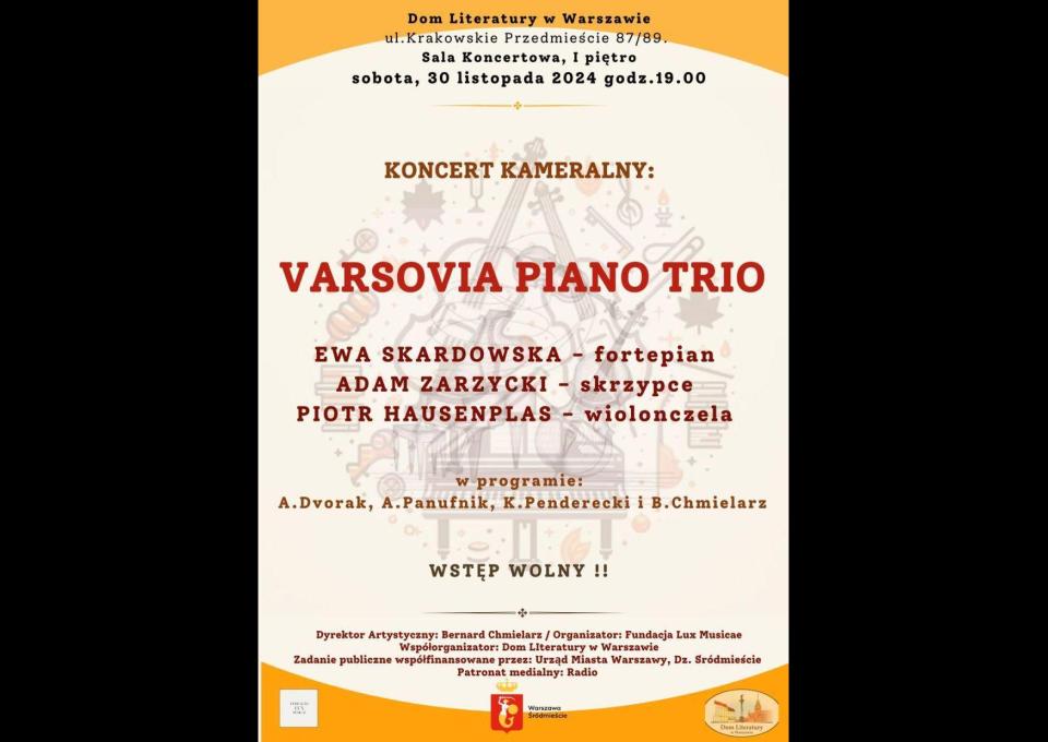 KONCERT VARSOVIA PIANO TRIO