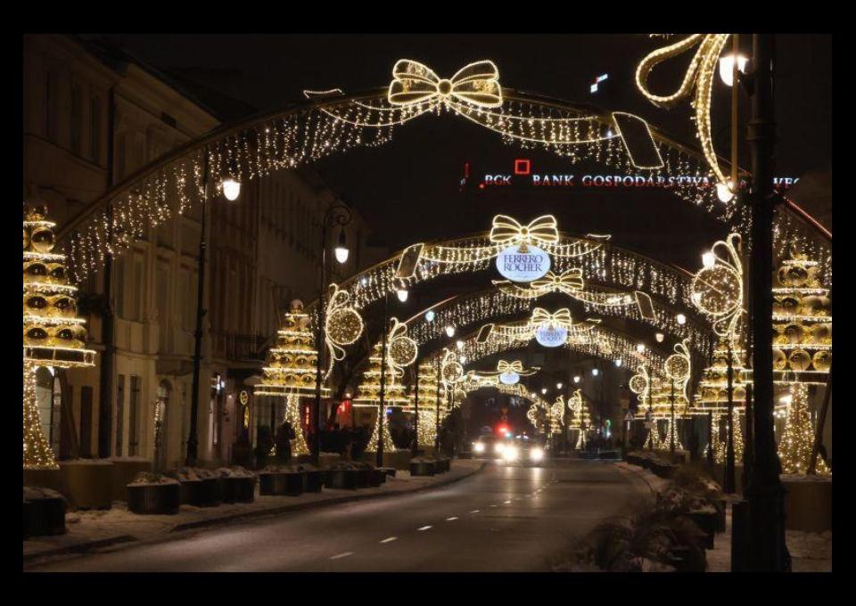 Tajemnice Nowego Światu w blasku świątecznej iluminacji, niedziela 5 stycznia