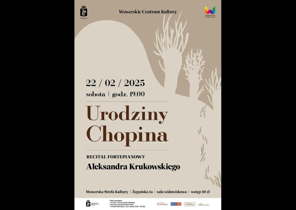 22.02 - Urodziny Chopina - koncert