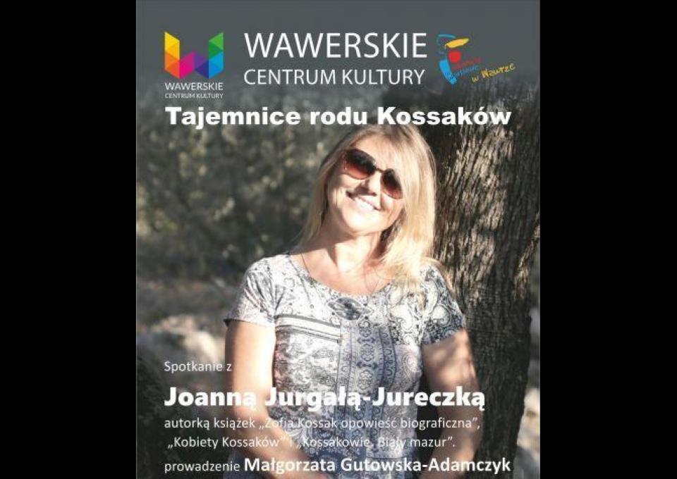 Spotkanie z Joanną Jurgałą-Jureczką