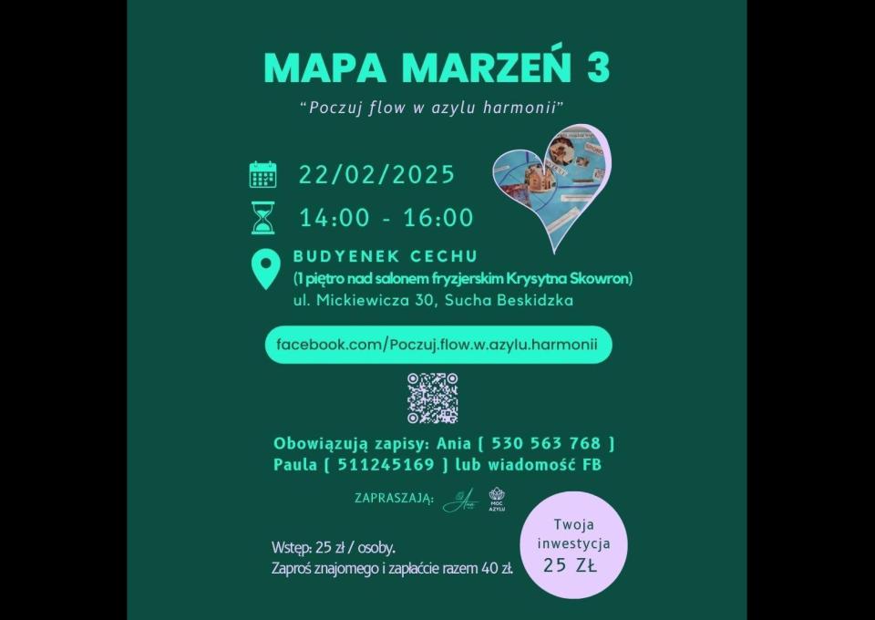 22.02 - Mapa Marzeń 3 w Suchej Beskidzkiej