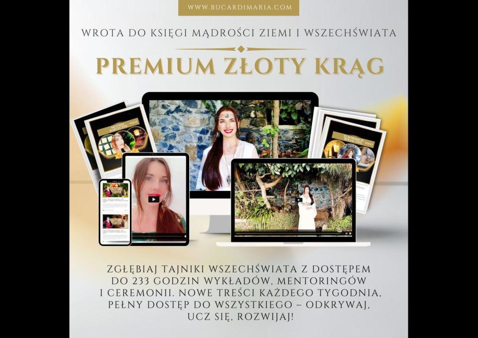 PREMIUM ZŁOTY KRĄG – Ekskluzywna Wiedza i Mentoring Ponad 233h Wykładów