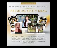 PREMIUM ZŁOTY KRĄG – Ekskluzywna Wiedza i Mentoring Ponad 233h Wykładów - 1/1