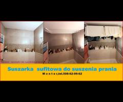 Monter suszarki sufitowej do suszenia prania. - 3/10