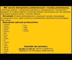 Naprawa wc spłuczek podtynkowych GEBERIT,części zamienne,konserwacja. - 4/16
