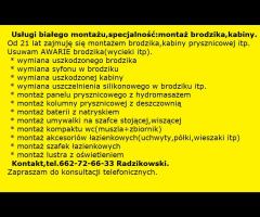 Monter,hydraulik-BRODZIK,kabina prysznicowa,wymiana,naprawa. - 2/16