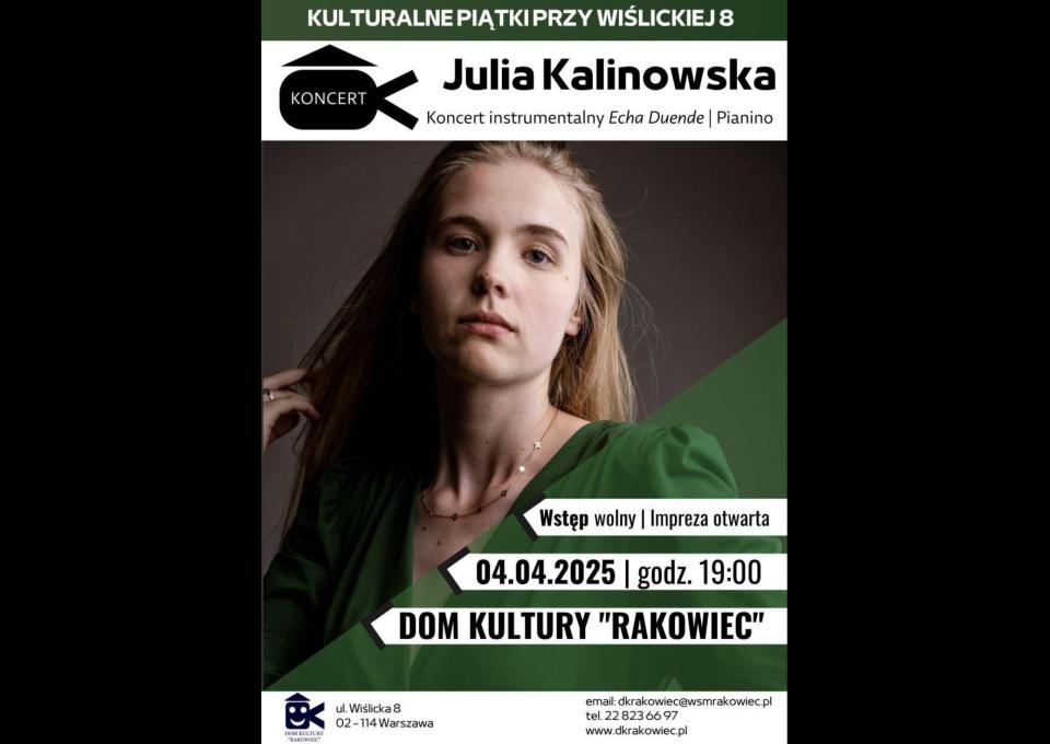 04.04 - Koncert Julii Kalinowskiej