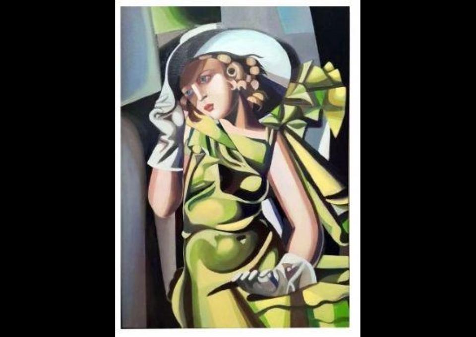 Sprzedam obraz Tamara Łempicka - w kapeluszu