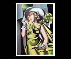 Sprzedam obraz Tamara Łempicka - w kapeluszu - 1/2