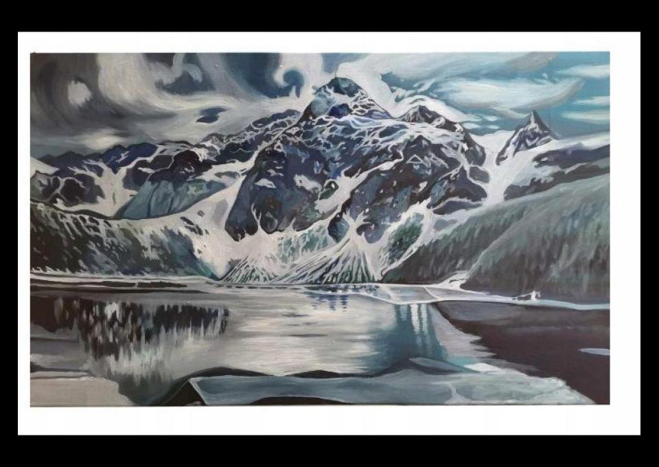 Sprzedam obraz- Morskie oko