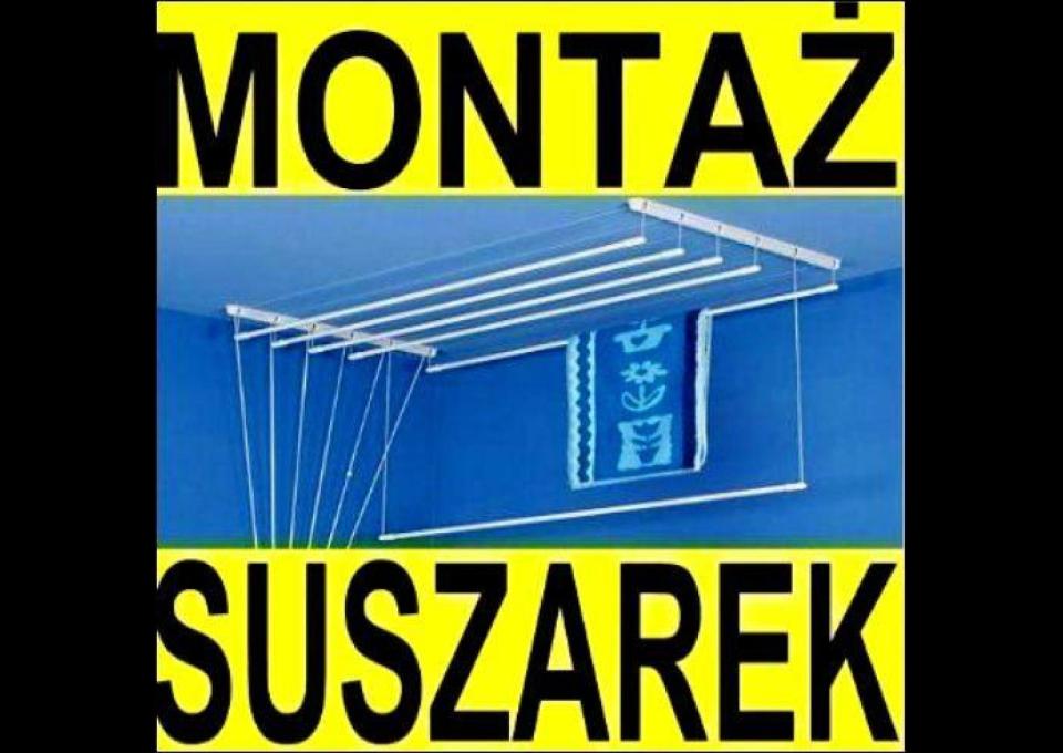 Monter suszarek sufitowych.