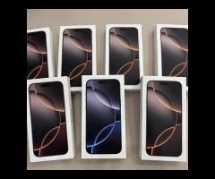 Apple iPhone 16 Pro = 550EUR, iPhone 16 Pro Max = 650EUR, iPhone 16 = 420EUR, iPhone 16 Plus 450EUR - 12/16
