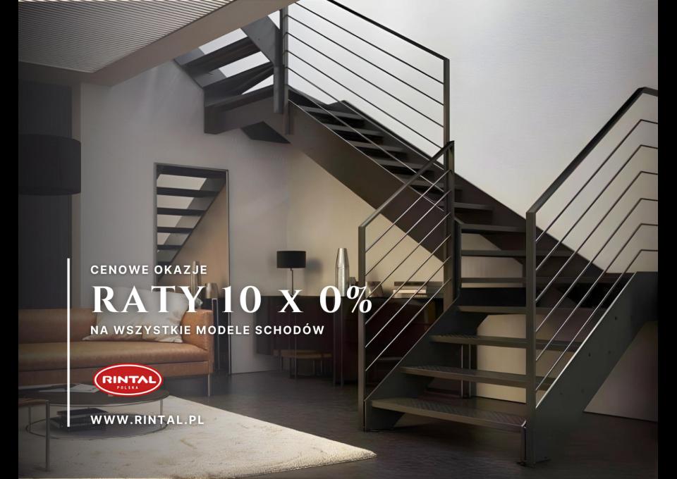 Schody na raty 10×0% - piękno i jakość dostępne od ręki!