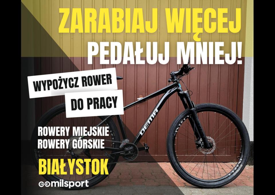 WYPOŻYCZALNIA ROWERÓW BIAŁYSTOK