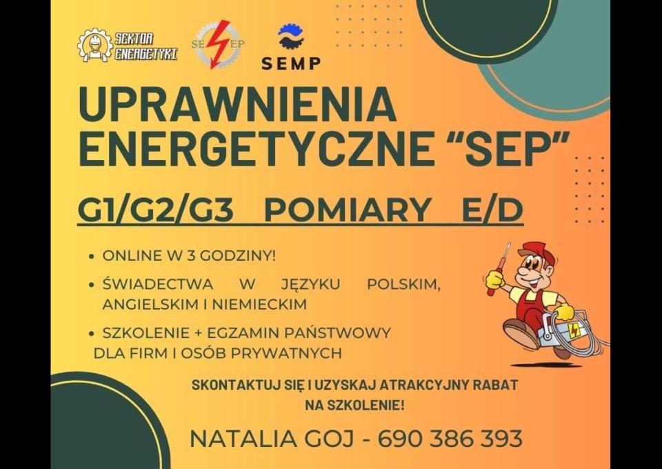 SEP G1/G2/G3 Pomiary E/D