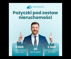 Pożyczka pod zastaw nieruchomości na 10 lat