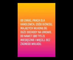Dla osób i firm duże dochody, umowa.