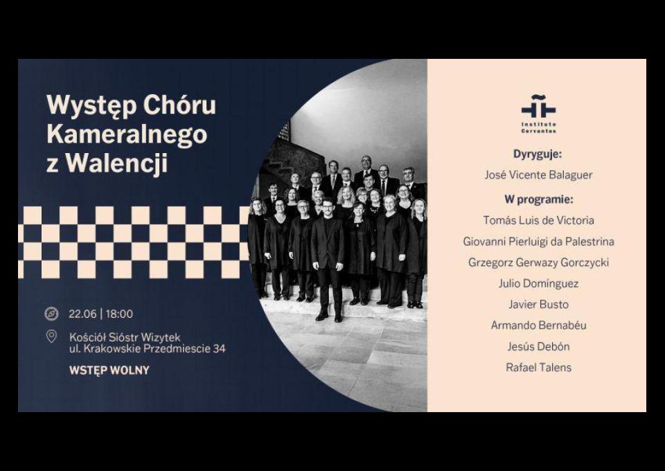 22.06 - Występ Chóru Kameralnego z Walencji