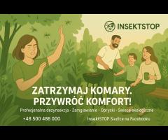 Odkomarzanie – skutecznie i bezpiecznie | InsektSTOP Siedlce