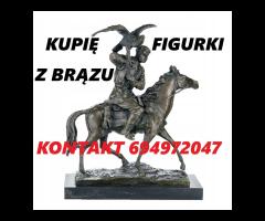 KUPIĘ FIGURKI Z BRĄZU, SREBRA, DREWNA, PORCELANY KONTAKT 694972047 - 1/1