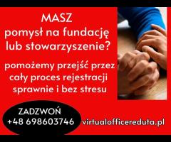 Zakładanie - Rejestracja w KRS: Fundacji, Stowarzyszenia - 1/1