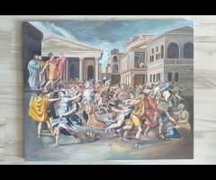 Sprzedam obrazy olejne - porwanie sabinek - 2/4