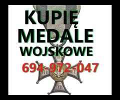 KUPIĘ WOJSKOWE MEDALE, ORDERY, ODZNACZENIA, ODZNAKI KONTAKT 694972047