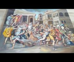 Sprzedam obrazy olejny - Porwanie Sabinek - 3/7