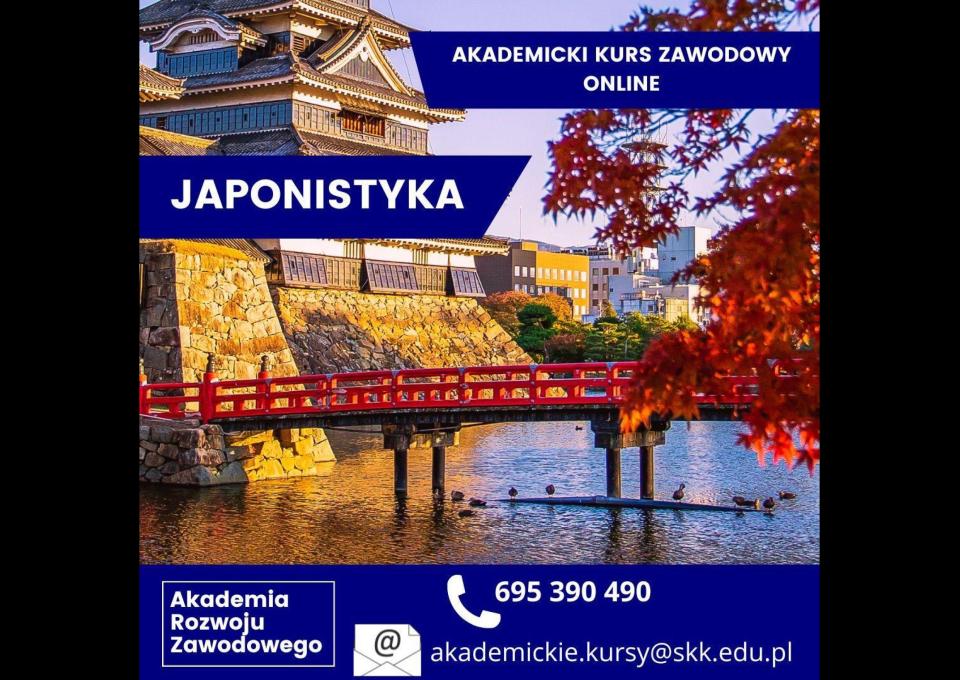 Japonistyka Akademicki Kurs Zawodowy Online