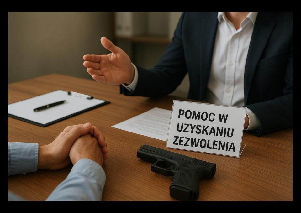 Pomoc w uzyskaniu zezwolenia na posiadanie broni.