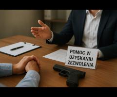 Pomoc w uzyskaniu zezwolenia na posiadanie broni.