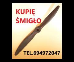 KUPIĘ STARE DREWNIANE ŚMIGŁO OD SAMOLOTU ORAZ MILITARIA TELEFON 694972047 - 1/1