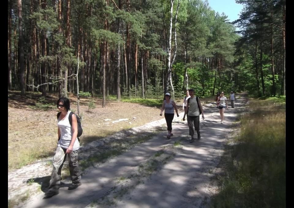 Sobotni spacer z Truskawia do Leszna