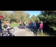 21.09 - Tu na razie jest ściernisko, ale będzie San Francisco, wycieczka rowerowa STR Milanówek - 12/12