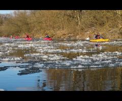 Spływ kajakowy Jeziorką i ognisko
