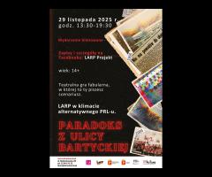 29.11 - LARP "Paradoks z ulicy Bartyckiej" - 1/1