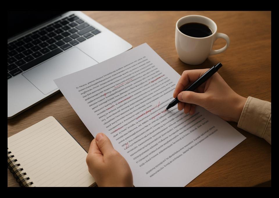 Pisanie i korekta prac i tekstów